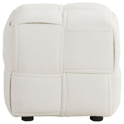 Nunzius 46cm Wide Square Cube Ottoman
