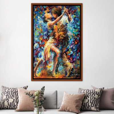 Reproduction d'art sur toile tendue, "Interne interne de la luxure" par Leonid Afremov