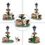 Mignon pot de fleurs pour jardin Corgi