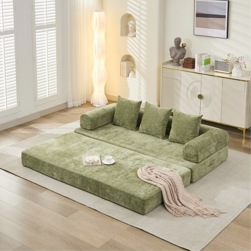 Matelas convertible et confortable Comfy, Vert