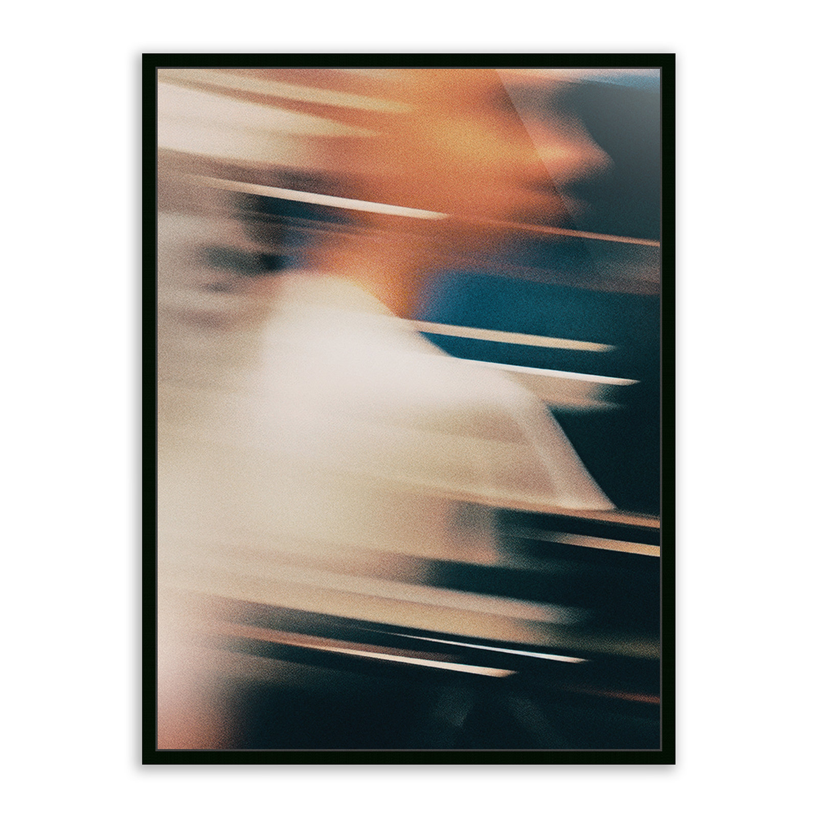 Marine II by Coup D'Esprit, 40" H x 30" W x 2" D, Black