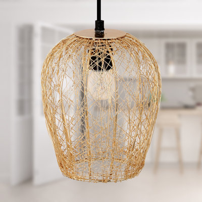 Abdusalam 1 - Light Caged Dome Pendant
