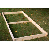 Lit de jardin surélevé en bois 8 pi x 4 pi Konkol