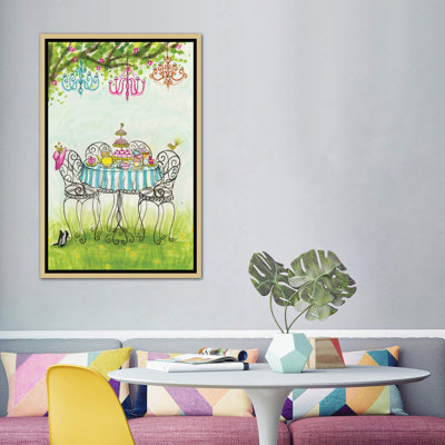 Art de jardin tea party