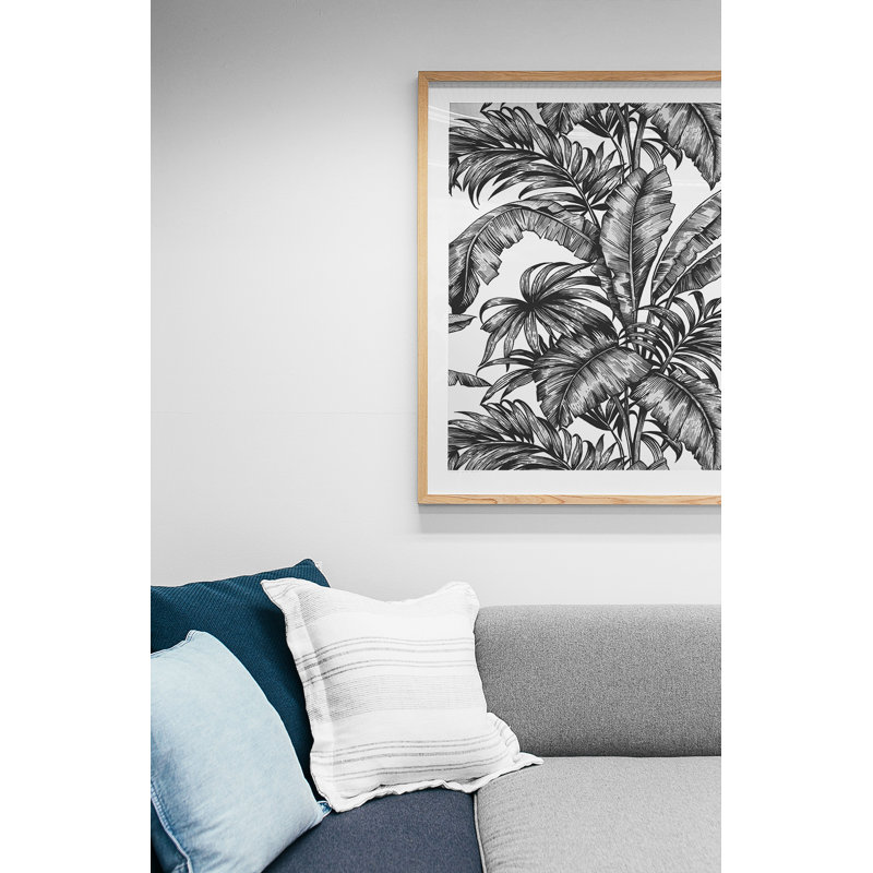 Papier peint non tissé Seabrook Designs Bevan, Charbon / Blanc