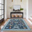 Neutral Insects and Mushrooms Rug, Washable Area Rug for Living Room and Bedroom-135829538-135829539