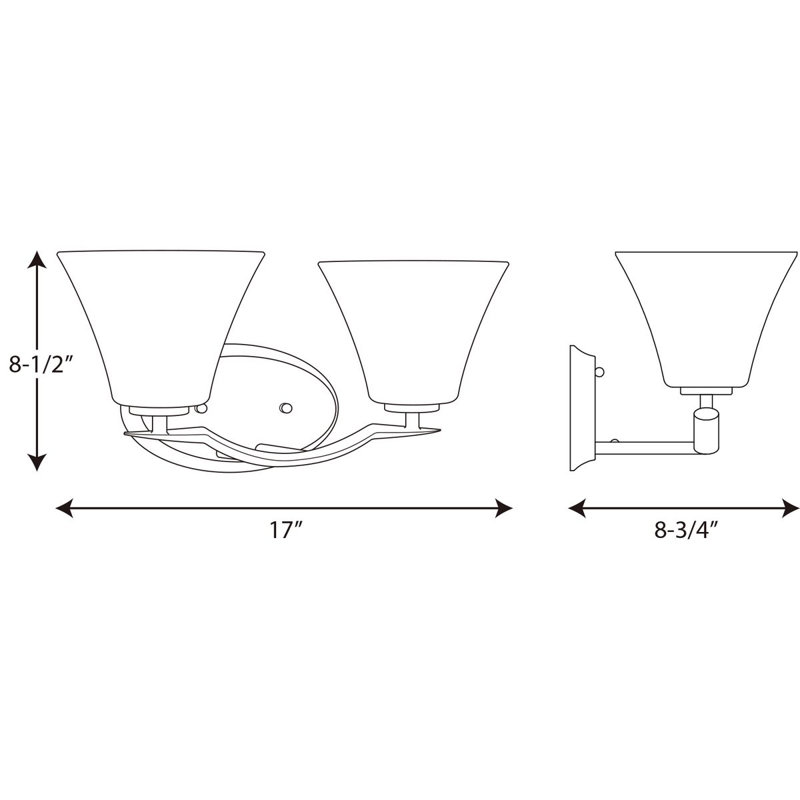 Karla 2 - Light Dimmable Vanity Light