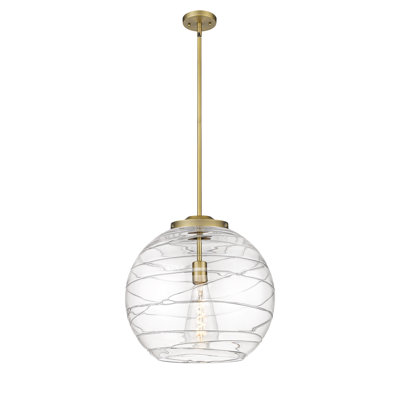 Luminaire suspendu simple à 1 lumière 1 lumière