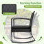 Ensemble bistro long pour 2 personnes 16 po Anniah Square-266413299