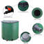 Collecteur d'eau 200 gallons pliable vert