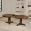 Emalie Extension Dining Table Vintage Brown