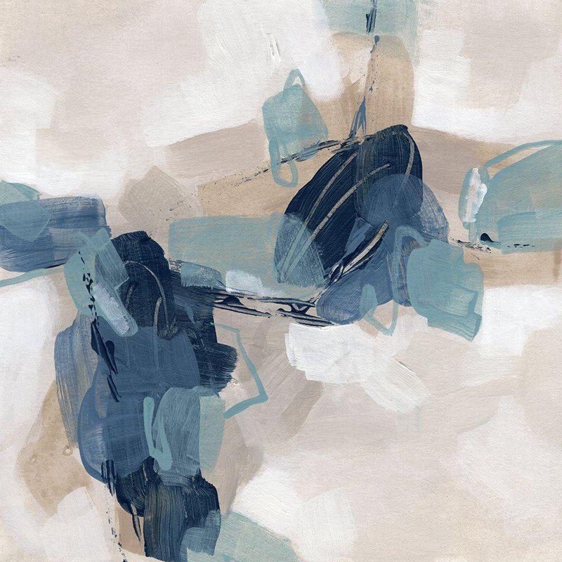 Art sur toile tendue, "Eric Chœurs I", H 28 po x l 28 po
