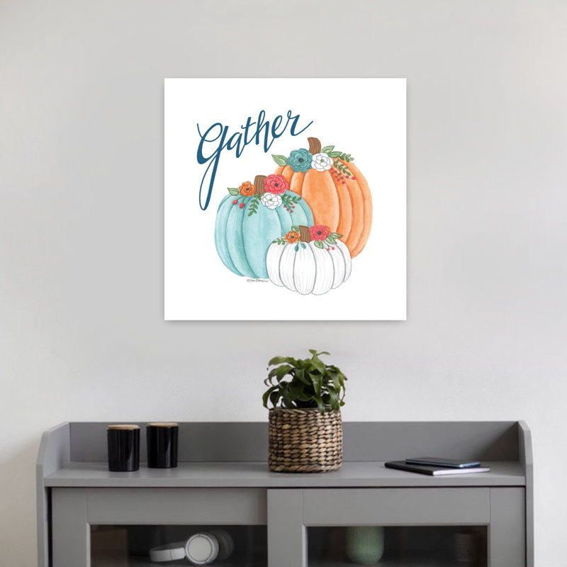 Gather Contemporary Flower Art, 18" H x 18" W