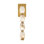 Sean Lavin Collier 28 Sconce in Polished Nickel with Alabaster shade