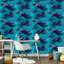 Papier peint bleu sous la mer Orlena