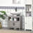 Pedestal Sink Storage Cabinet, Bathroom Under Sink Cabinet