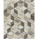 Mountain Wool Geometric Area Rug in Butter/Khaki