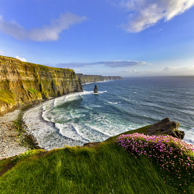 Cliffs Of Moher - Wrapped Canvas Print, 76cm H x 76cm W