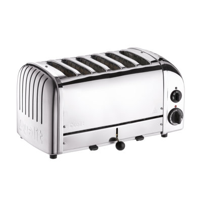 Dualit 6 Slice Toaster, Polished Steel