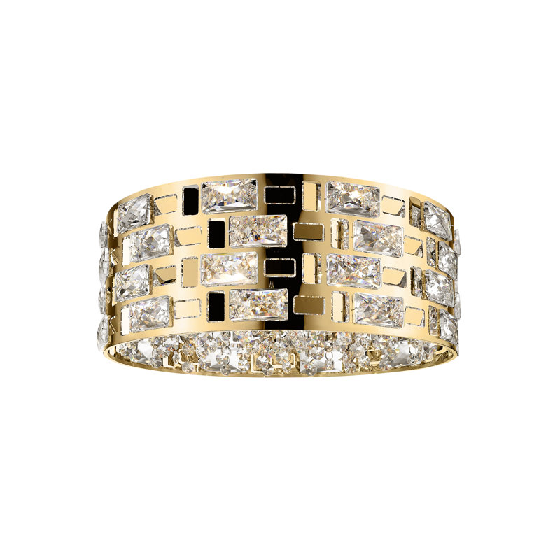 Chumley Flush Mount, Gold