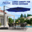 Parasol de patio en porte-à-faux 10 pi-1851279312