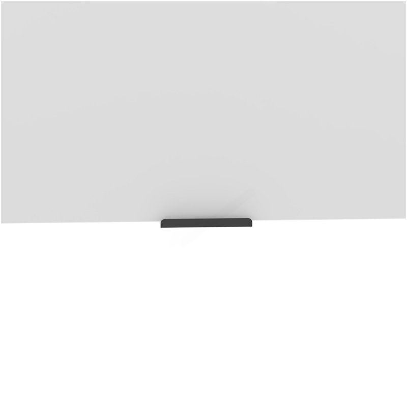 Armoire murale blanche à 1 tablette avec design compact