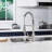 FORIOUS Pull Down Kitchen Faucet with Accessories-76425216
