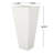 Cast Stone Outdoor Planter 13" X 28.5", Tapered, Beautifies Patio Area Enhances Backyard Beauty-691319839