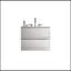 Meuble-lavabo flottant avec lavabo et 2 tiroirs-1632893217