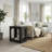 Inniss Modern Geometric 22" End Table with Open Shelf-878405161