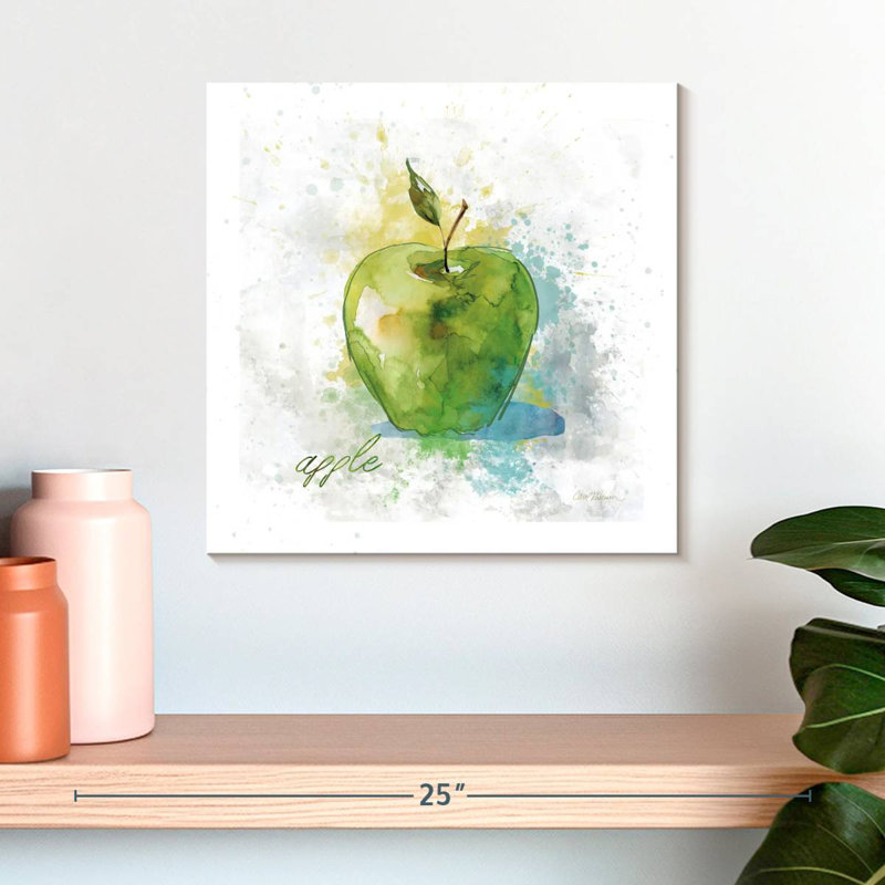Yarlin A Fresh Apple, 16" H x 16" W