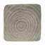 Table d'appoint MGO Twist Shape, texture semblable au bois, couleur grise-1498784843