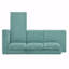 Canapé modulaire en chenille en L 113 po avec coussins double épaisseur Boneless-124632833
