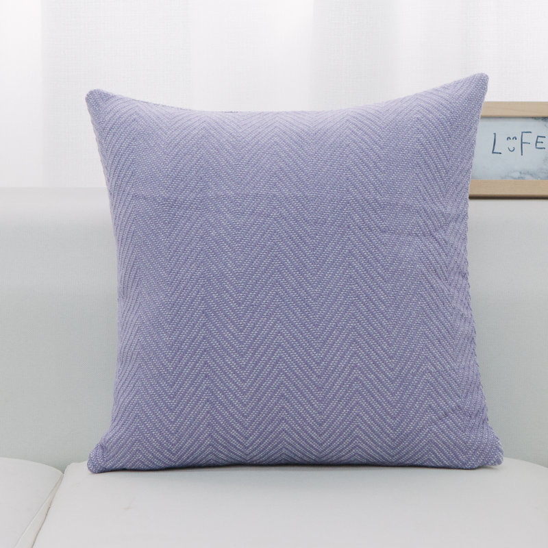 Los Angeles Chevron Pillow Cover, Light Voilet