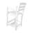 POLYWOOD La Casa Café Bar Arm Chair-9706242-89540342