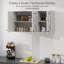 Armoire de rangement murale 19 po avec tablettes H-121883772-119116864