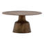 Golbez Cast Aluminum Coffee Table, Antique Brass