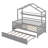 Olga Wooden Twin Size Kids Bed with Trundle-640066847