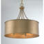 Meridian 4-Light Millom in Brushed Gold-1135942082