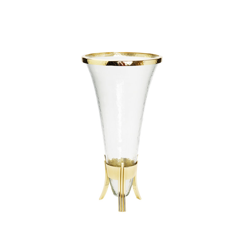 Vase de table en verre Hatsuye