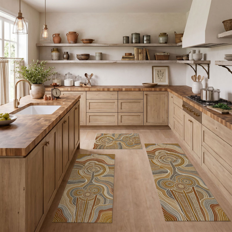Tapis de cuisine lavables antidérapants