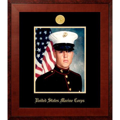 Marine Portrait Honors Picture Frame