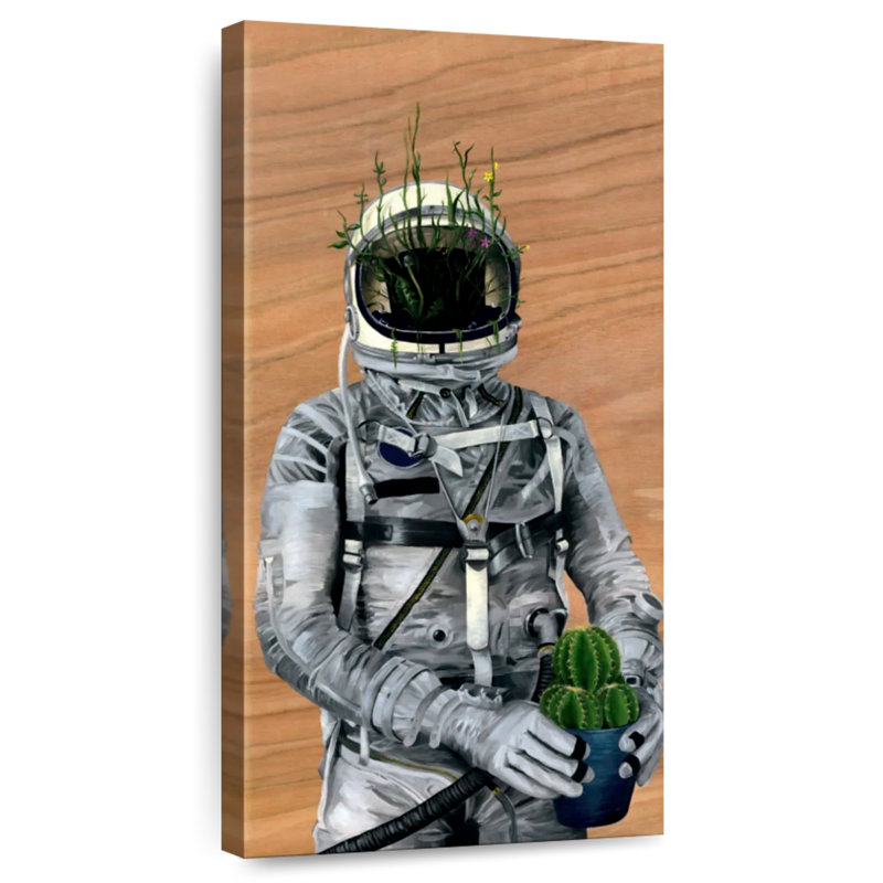 Cactus Spaceman, H 30 po x l 15 po