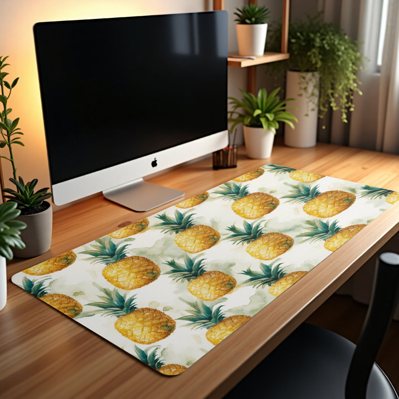 Polyester Desk Pad, 14.4x12.1
