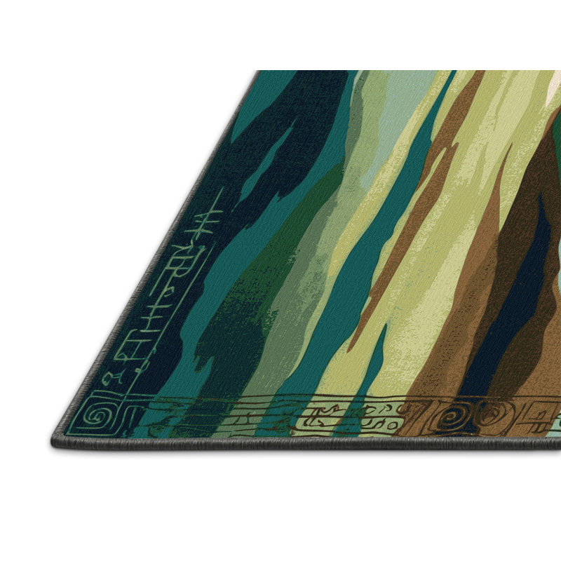 Celestial Cascade Rug, Square 8'
