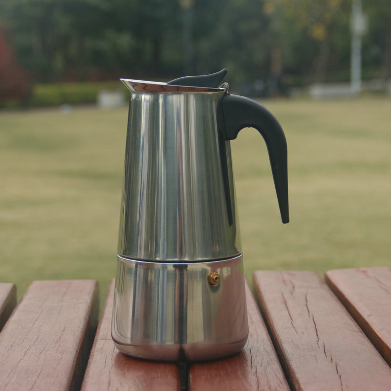 Stainless Steel Stovetop 0.3L Pour-Over Coffee Maker