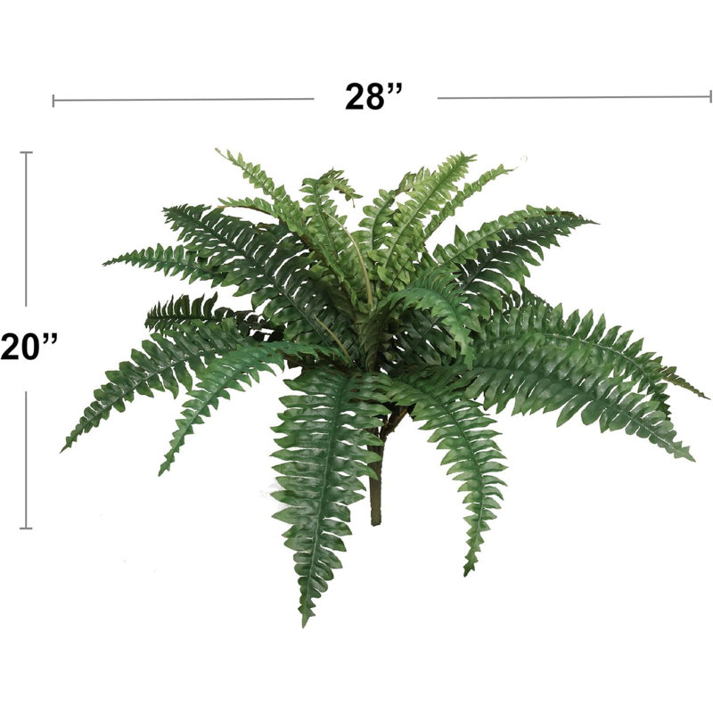Plante artificielle Boston Fern - 34 po de diamètre avec 30 frondes