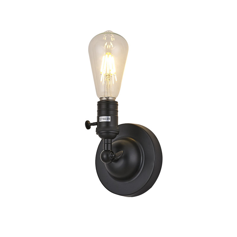 Yarmouth Armed Sconce, Matt Black