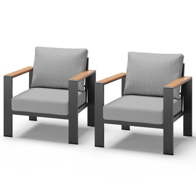 Outdoor Accent Chair Set Of 2
