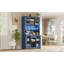 70,9 po Armoire de rangement pour garde-manger rustique, huche de cuisine avec prises de courant DEL-754080909